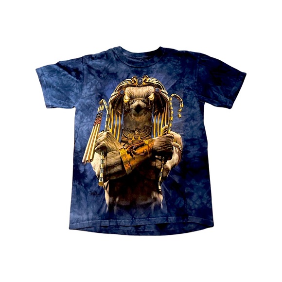 The Mountain: Tye Dye Vintage Sphinx T-Shirt: Adult Unisex Small: Mummy: Egypt - Picture 1 of 3
